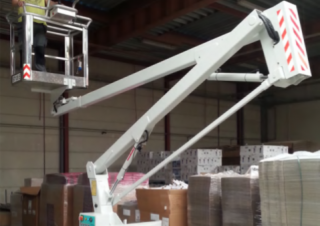 ST 120 E Sky-High Wheeled Articulating Boom Lifts