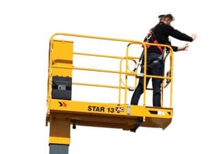 STAR 13 Haulotte Single Vertical Mast Boom Lifts