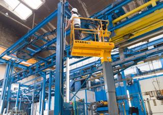 Star 6 Haulotte Single Vertical Mast Boom Lifts