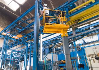Star 6 P Haulotte Single Vertical Mast Boom Lifts