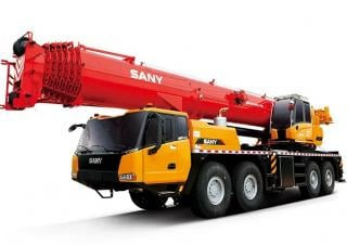 Sany STC1200T7 Brazil crane - load chart, specs & dimensions (2023 - 2026)