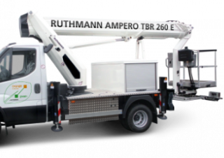 Ruthmann STEIGER AMPERO TBR 260 E Truck Mounted Telescopic Boom Lifts (2025 - 2026) Specifications & Dimensions