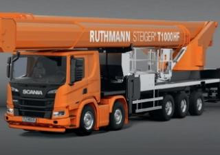 Ruthmann STEIGER T 1000 HF Truck Mounted Telescopic Boom Lifts (2025 - 2026) Specifications & Dimensions
