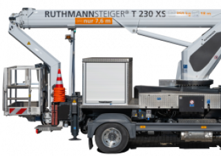 Ruthmann STEIGER T 230 XS Truck Mounted Telescopic Boom Lifts (2025 - 2026) Specifications & Dimensions