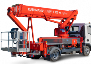 Ruthmann STEIGER T 300 XS Hybrid Truck Mounted Telescopic Boom Lifts (2025 - 2026) Specifications & Dimensions