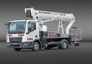 Ruthmann STEIGER T 330 XS Truck Mounted Telescopic Boom Lifts (2025 - 2026) Specifications & Dimensions