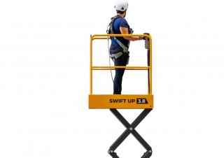 Swift Up 3.8 Haulotte Wheeled scissor lifts