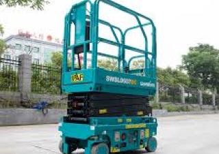 SWSL 0607 DC Sunward Wheeled scissor lifts