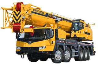 Sinoway SWTC100W crane - load chart, specs & dimensions (2025 - 2026)