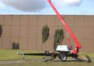 T 16 E Jumbo Lift Trailer Mounted Telescopic Boom Lifts