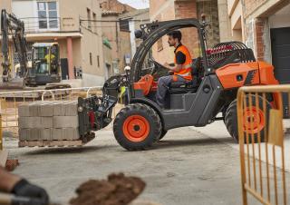 T 164 H X4 Ausa Telehandler Specs & Dimensions