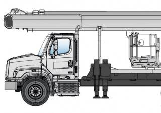 Ruthmann T-166A Truck Mounted Telescopic Boom Lifts (2022 - 2026) Specifications & Dimensions
