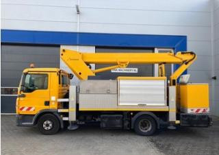 Ruthmann T 180 S 7 Truck Mounted Telescopic Boom Lifts (2010 - 2016) Specifications & Dimensions