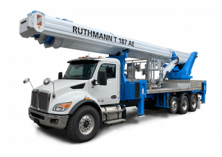 Ruthmann T-187AE Truck Mounted Telescopic Boom Lifts (2025 - 2026) Specifications & Dimensions