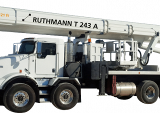 Ruthmann T-243A Truck Mounted Telescopic Boom Lifts (2022 - 2026) Specifications & Dimensions