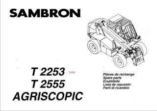 T 2555 Sambron Telehandler Specs & Dimensions