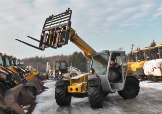 T 2566 Sambron Telehandler Specs & Dimensions