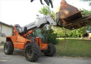 T 2592 Sambron Telehandler Specs & Dimensions