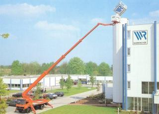 Ruthmann T 280 Truck Mounted Telescopic Boom Lifts (1995 - 1996) Specifications & Dimensions
