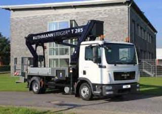 Ruthmann T 285 Truck Mounted Telescopic Boom Lifts (2014 - 2021) Specifications & Dimensions