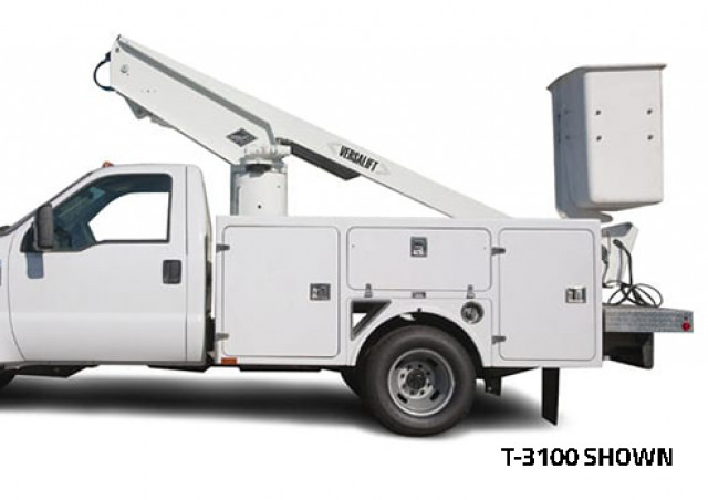 Versalift T-30-N Truck Mounted Telescopic Boom Lifts (2018 - 2026) Specifications & Dimensions