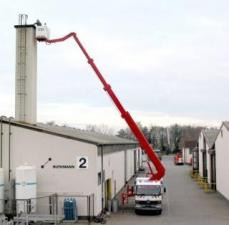 Ruthmann T 300 Truck Mounted Telescopic Boom Lifts (1997 - 2006) Specifications & Dimensions