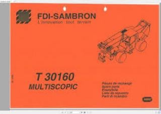 T 30160 S Sambron Telehandler Specs & Dimensions