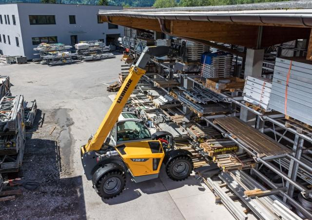 Liebherr T 32-7 Telehandler Specs & Dimensions (2017 - 2019)