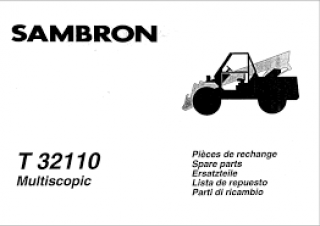 T 32110 Sambron Telehandler Specs & Dimensions