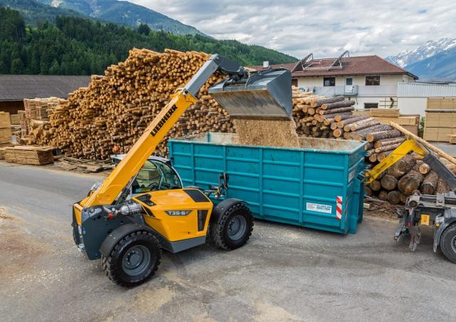 Liebherr T 35-6 S Telehandler Specs & Dimensions (2020 - 2026)