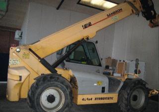T 40140 Sambron Telehandler Specs & Dimensions