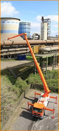 Ruthmann T 460 Truck Mounted Telescopic Boom Lifts (2012 - 2018) Specifications & Dimensions