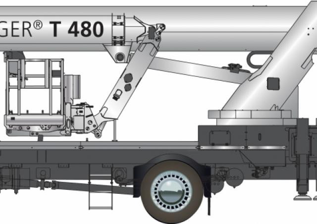 Ruthmann T 480 Truck Mounted Telescopic Boom Lifts (2014 - 2026) Specifications & Dimensions