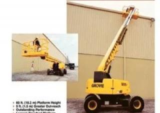 T 60 Grove-Manlift Wheeled Telescopic Boom Lifts