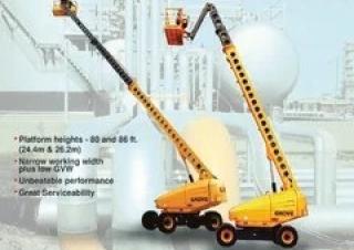 T 80 Grove-Manlift Wheeled Telescopic Boom Lifts