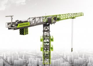 Zoomlion T2850-160V crane - load chart, specs & dimensions (2017 - 2022)