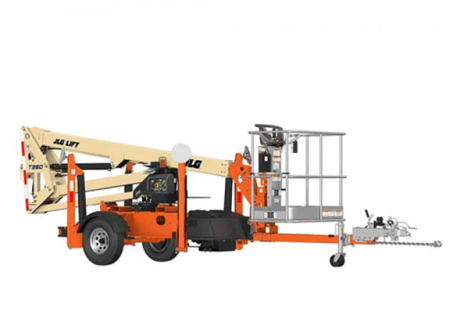 JLG T350 Trailer Mounted Articulating Boom Lifts (2025 - 2026) Specifications & Dimensions
