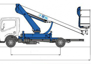 Socage T415 forSte Truck Mounted Telescopic Boom Lifts (2018 - 2020) Specifications & Dimensions