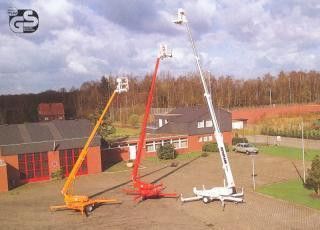Ruthmann TA 130 B Trailer Mounted Telescopic Boom Lifts (1990 - 1996) Specifications & Dimensions