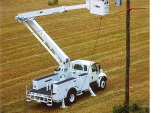 TA55 Altec Trailer Mounted Articulating Boom Lifts