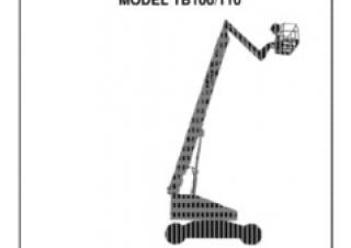 TB 100 Terex Aerials Wheeled Telescopic Boom Lifts