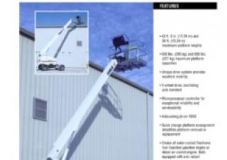 TB 50 Terex Aerials Wheeled Telescopic Boom Lifts