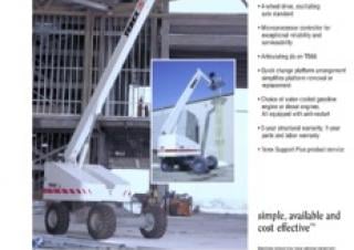 TB 66 Terex Aerials Wheeled Telescopic Boom Lifts