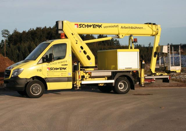 Ruthmann TBR 220 HV5 Truck Mounted Telescopic Boom Lifts (2014 - 2019) Specifications & Dimensions