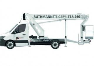 Ruthmann TBR 230 Truck Mounted Telescopic Boom Lifts (2019 - 2026) Specifications & Dimensions