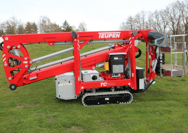 TEUPEN TC60AJ Crawler Articulating Boom Lifts (2025 - 2026) Specifications & Dimensions