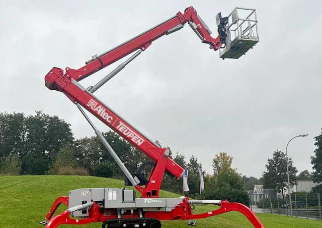 TEUPEN TC89AJplus Crawler Articulating Boom Lifts (2025 - 2026) Specifications & Dimensions