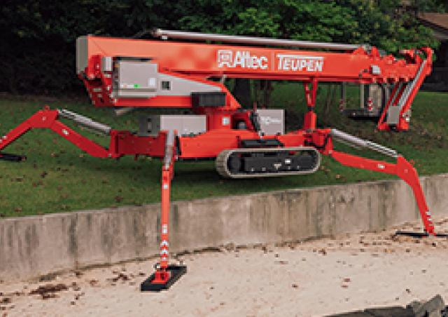 TEUPEN TC98SJ Crawler Telescopic Boom Lifts (2025 - 2026) Specifications & Dimensions
