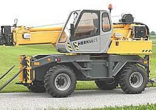 TD 45210 Herkules Rotating Telehandler Specs & Dimensions