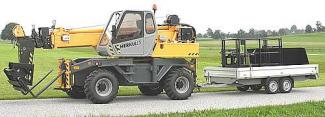TD 45210 Herkules Rotating Telehandler Specs & Dimensions
